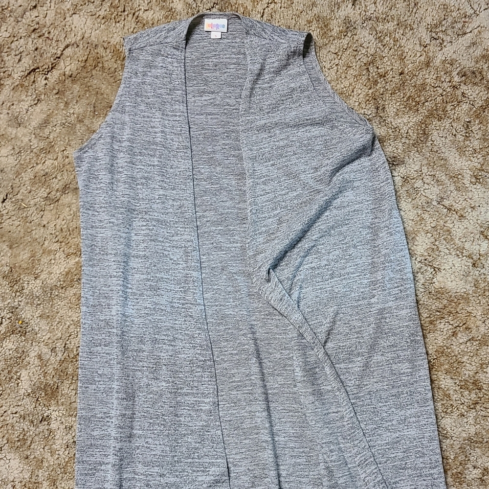 Lularoe long sleeveless vest
